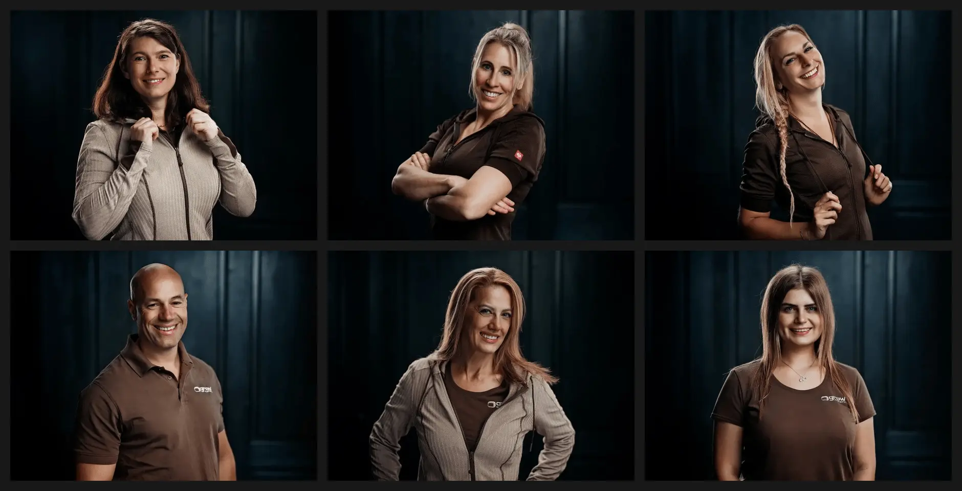 Team der grow vitalfabrik mit Fitness, Sauna und Service